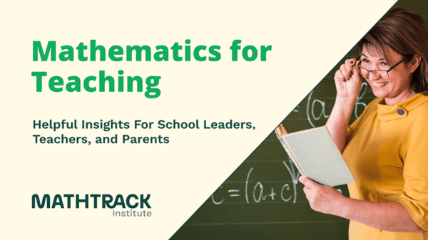 Setting a Strategy for your Mathematics Programs